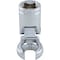 Dynamic Tools 3/8"Dr SAE 3/8" Flex Head, Crow Foot Flare Nut Socket, Chrome D008642 - alternate 1